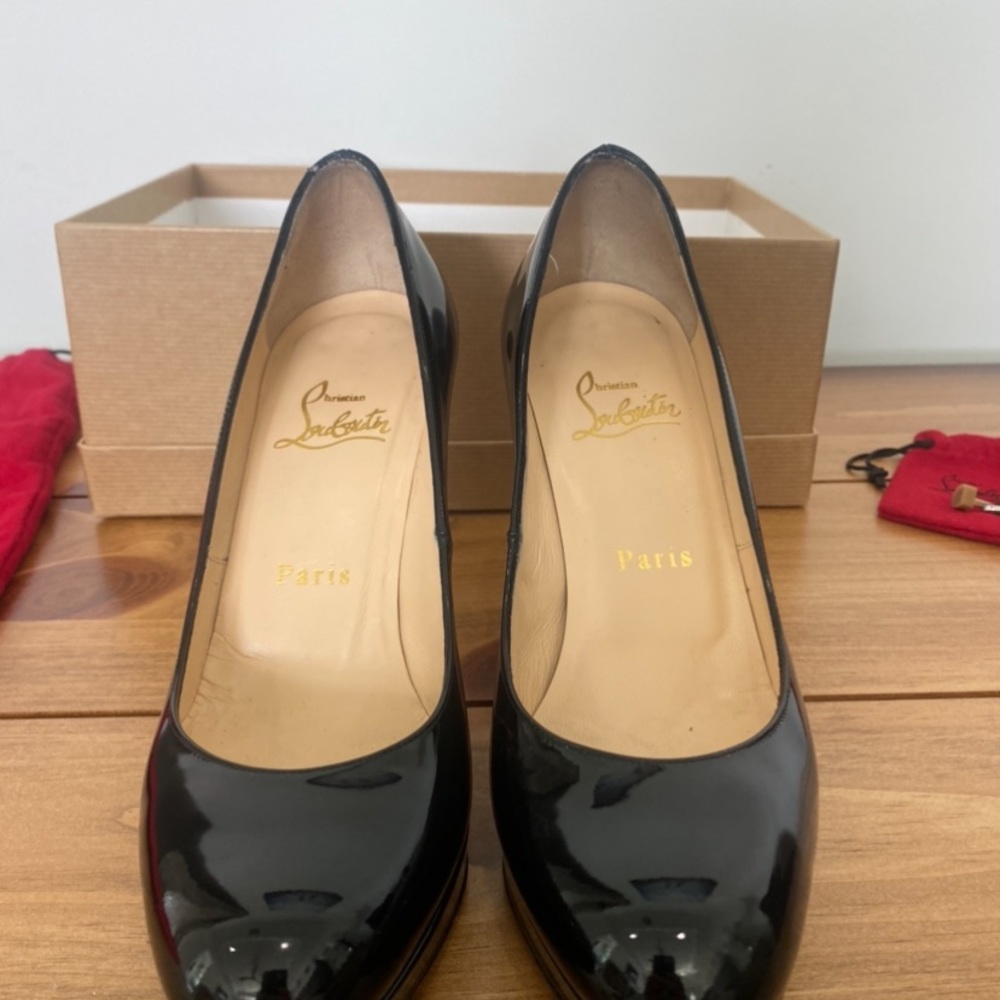 Christian Louboutin New Simple Pump 100 Patent Calf 35.5 - Picture 2 of 8